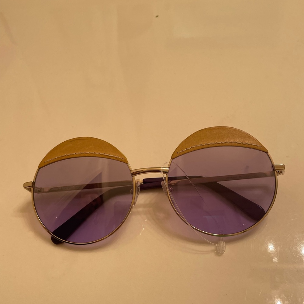 Loewe Purple Round Sunglasses 58mm